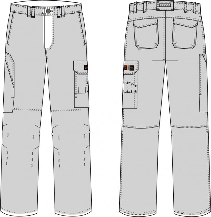 Flame Retardant 2-layer Trousers