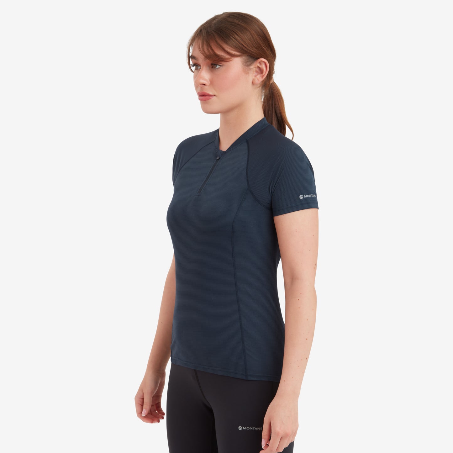 WOMEN'S DART NANO ZIP T-SHIRT