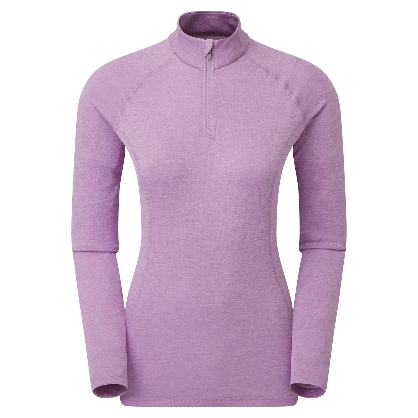WOMEN'S DART ZIP NECK
