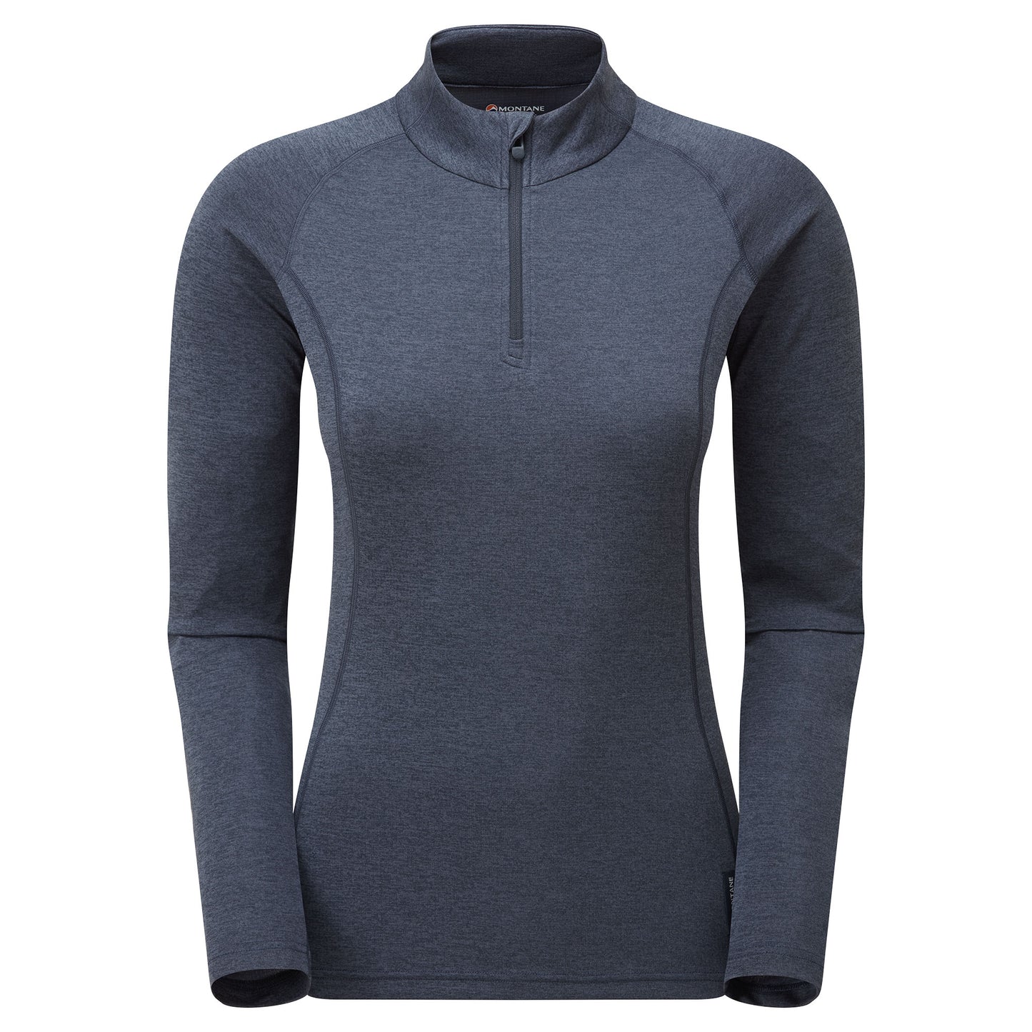 WOMEN'S DART ZIP NECK