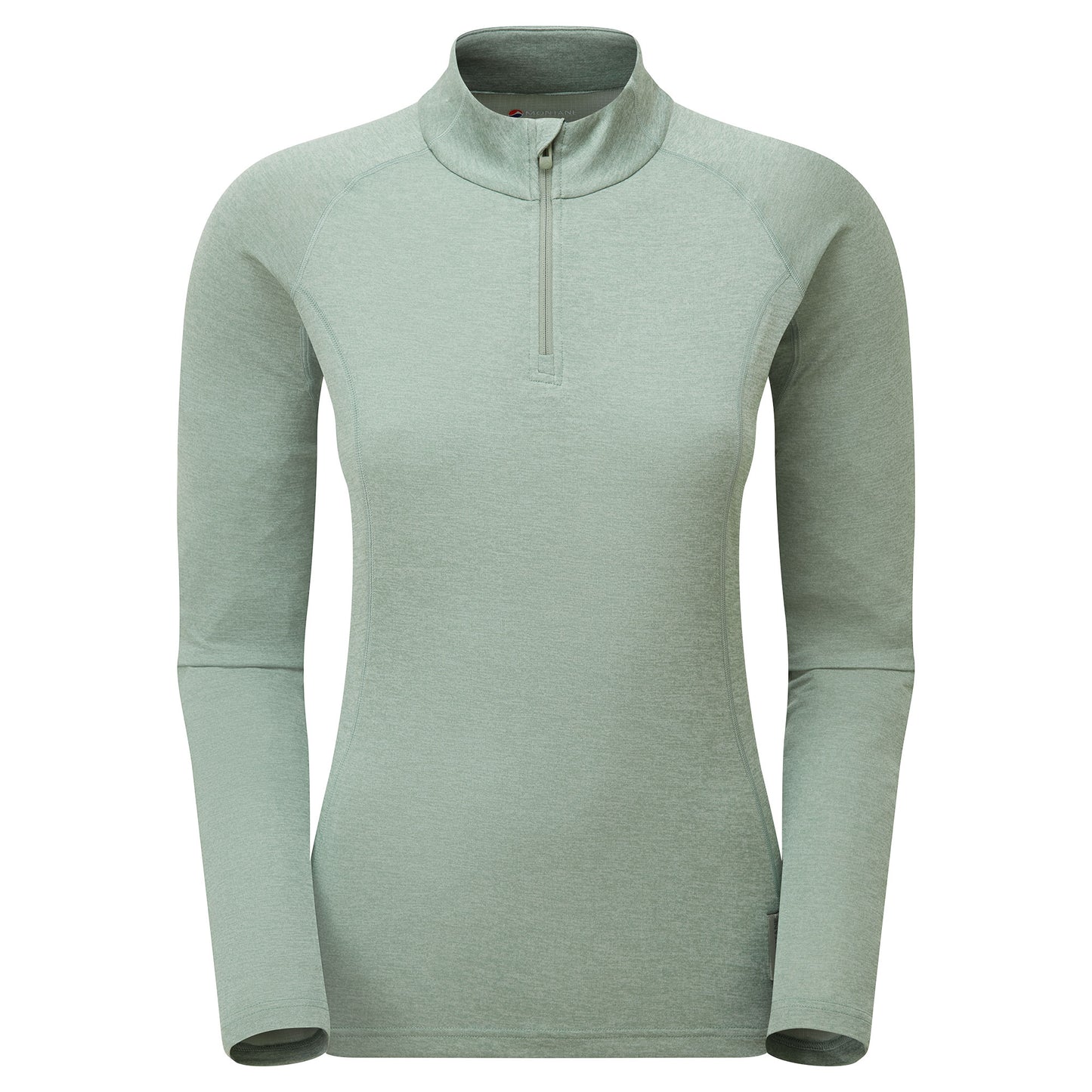 WOMEN'S DART ZIP NECK