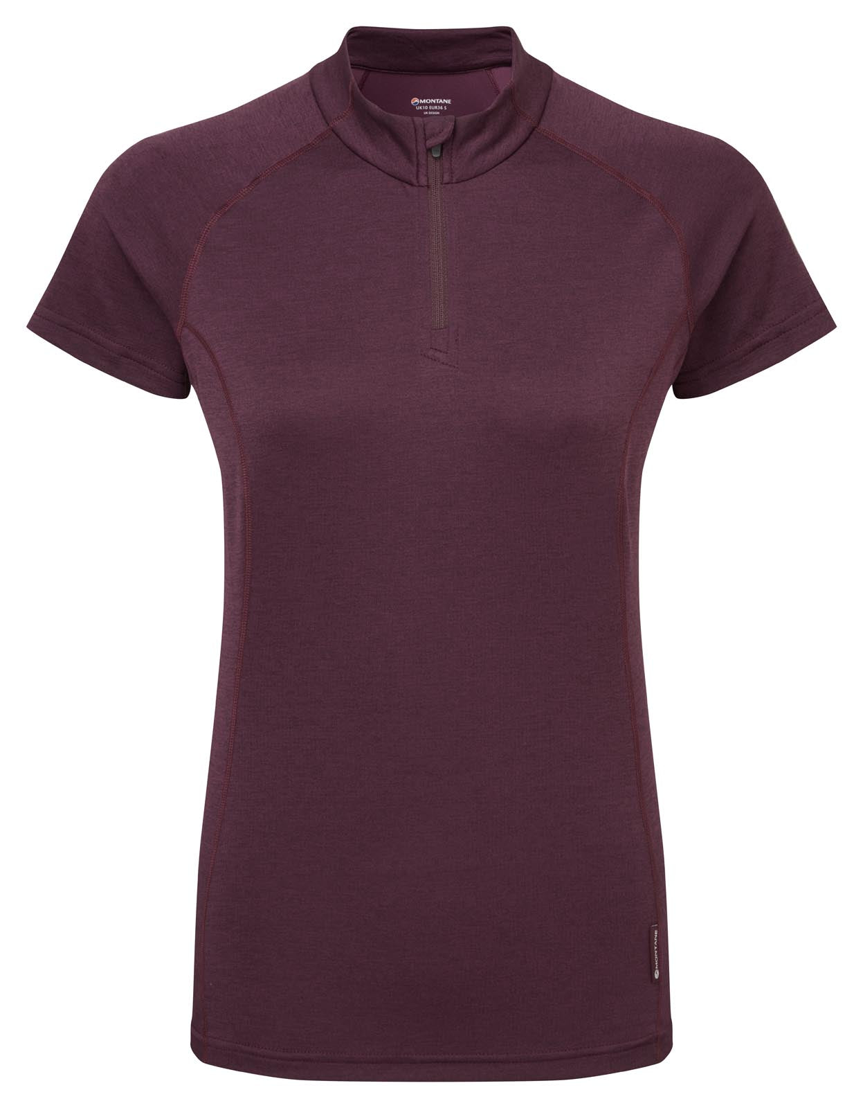 WOMEN'S DART ZIP T-SHIRT