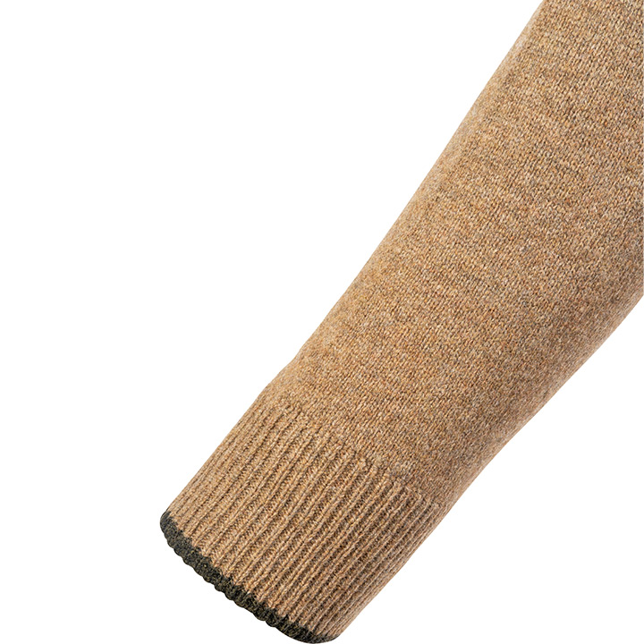 Ashcombe 100% Lambswool Zipknit