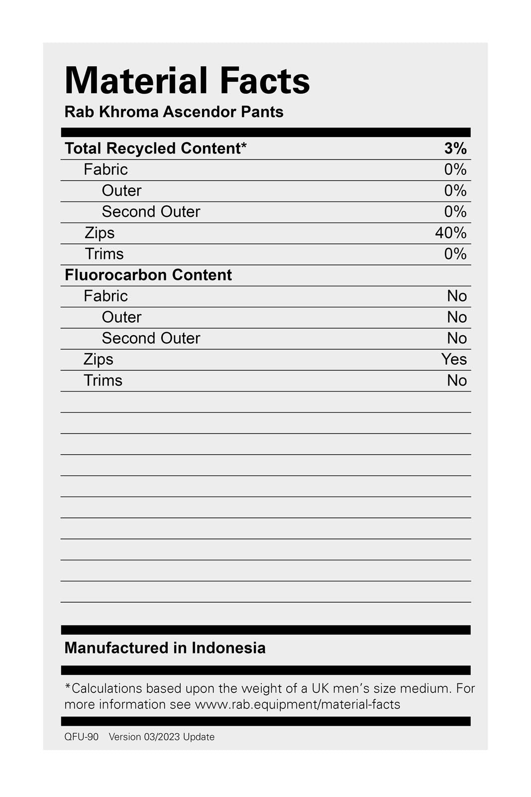 Khroma Ascendor Pants
