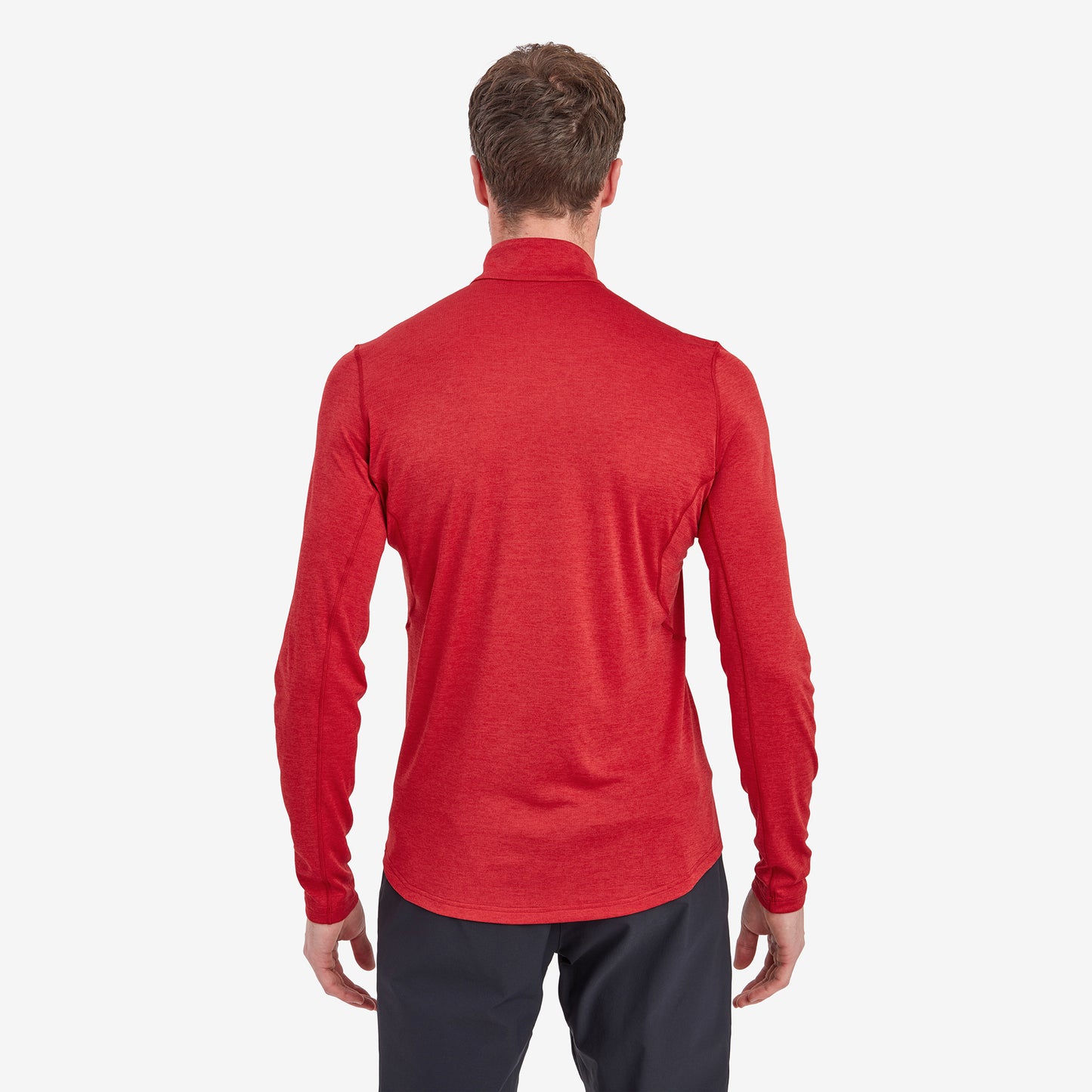 MEN'S DART ZIP NECK