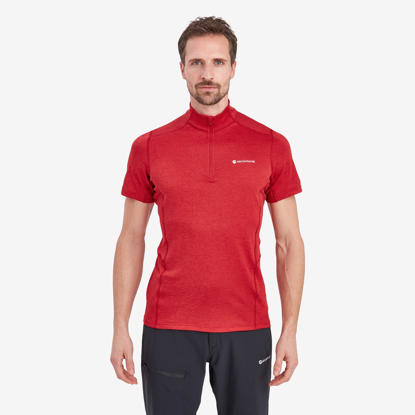 MEN'S DART ZIP T-SHIRT