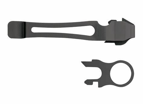 Removable Pocket Clip and Quick Release Lanyard Ring