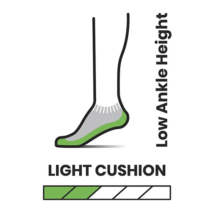 Hike Light Cushion Low Ankle Socks