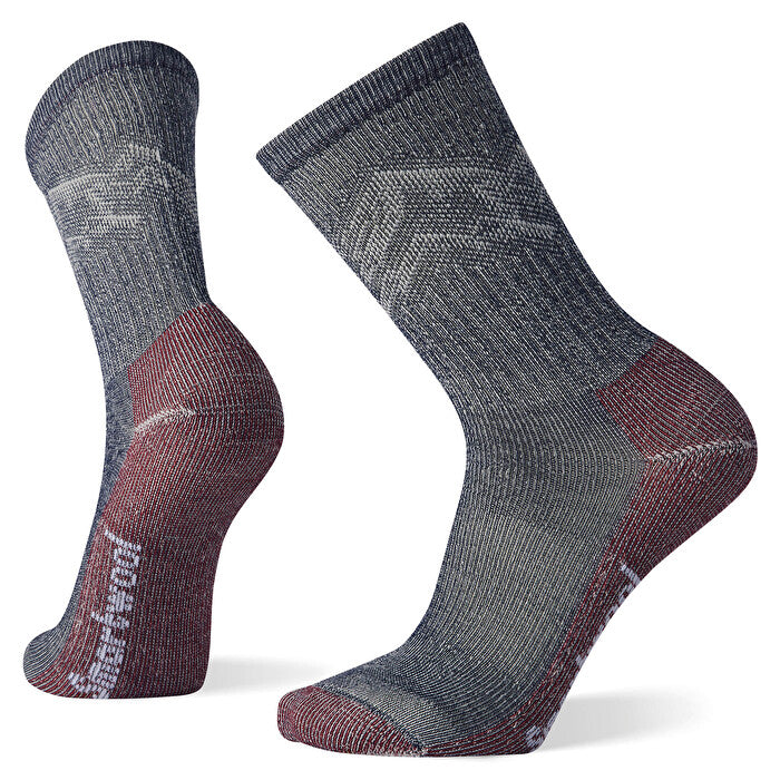 Hike Classic Edition Light Cushion Mountain Pattern Crew Socks