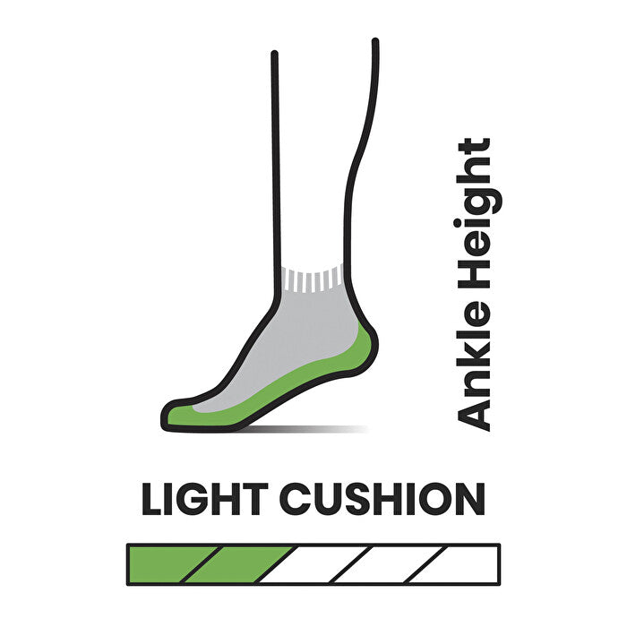 Everyday Solid Rib Crew Socks