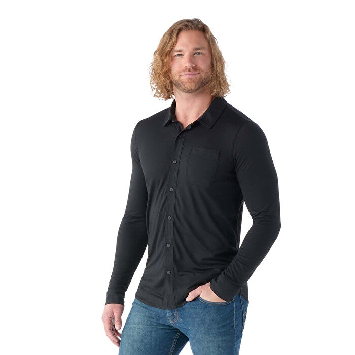 Men's Long Sleeve Button Up