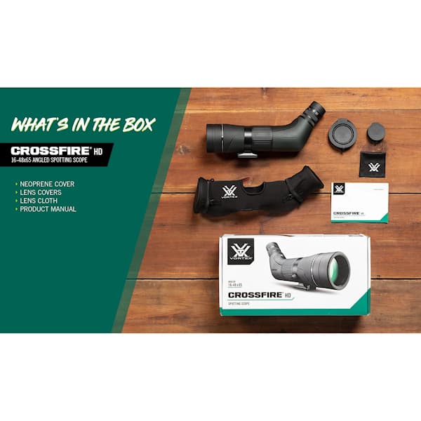 Crossfire® HD 16-48x65 (Straight)
