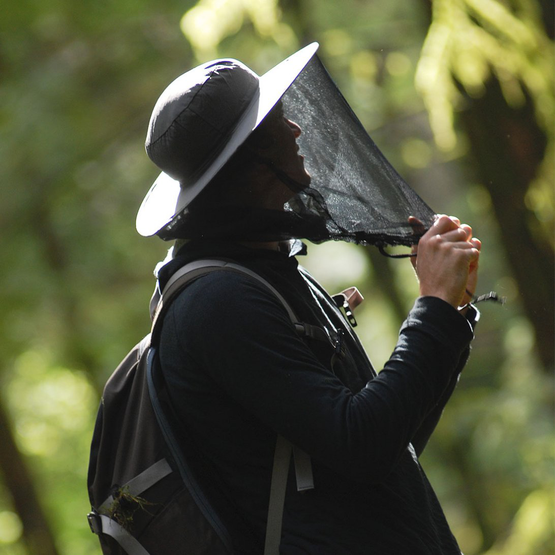Pop-up Mosquito and Midge Head Net Hat