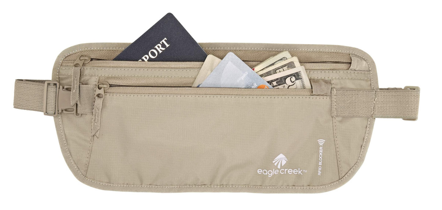 RFID Blocker Money Belt DLX