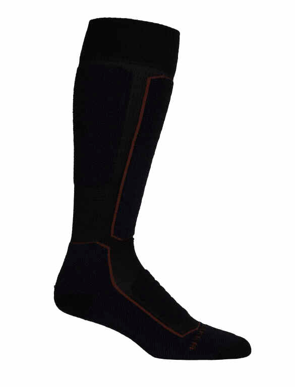 Men's Merino Ski+ Medium Over the Calf Socks