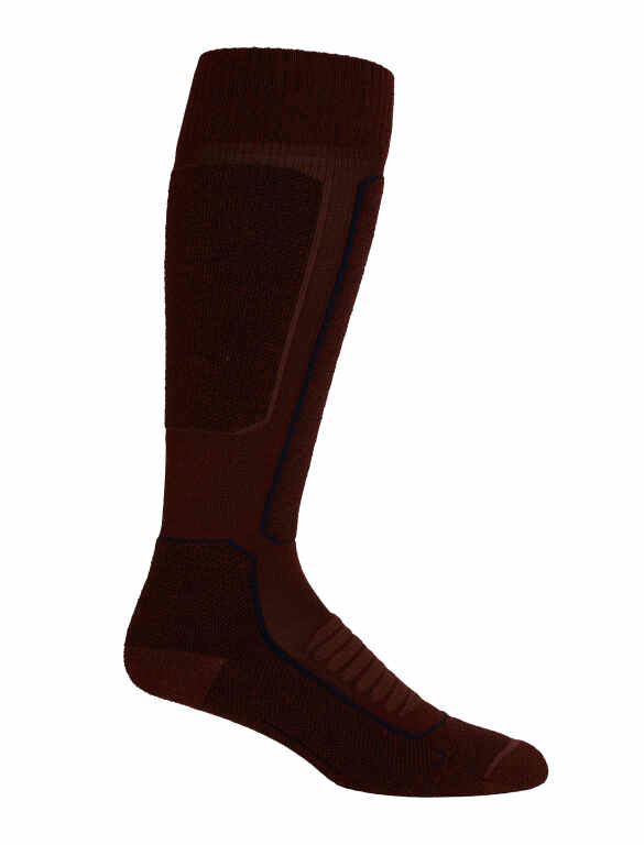Men's Merino Ski+ Medium Over the Calf Socks