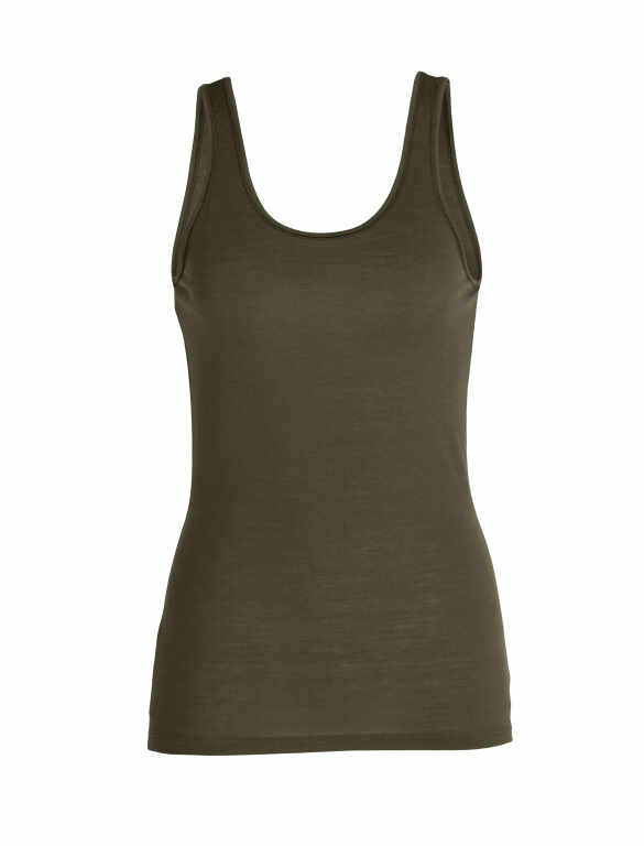 W Merino Siren Tank Top