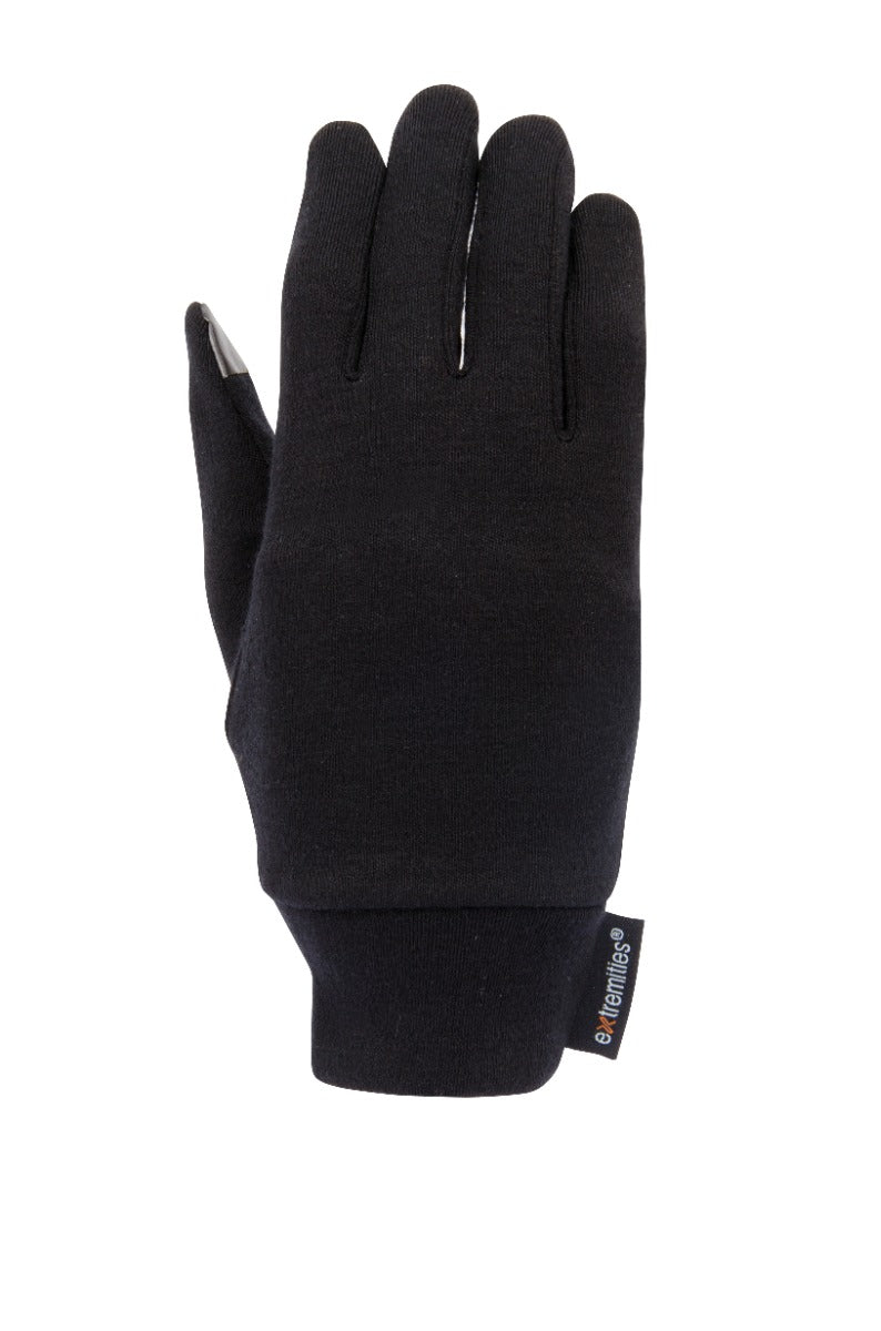 Merino Touch Liner Glove Black