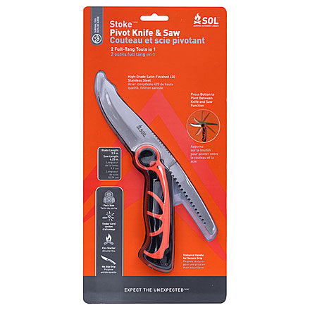 SOL® Stoke Pivot Knife & Saw