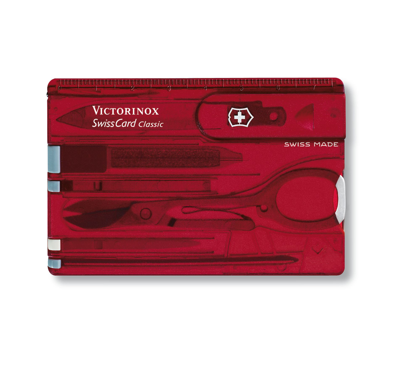 Swiss Card Red Translucent