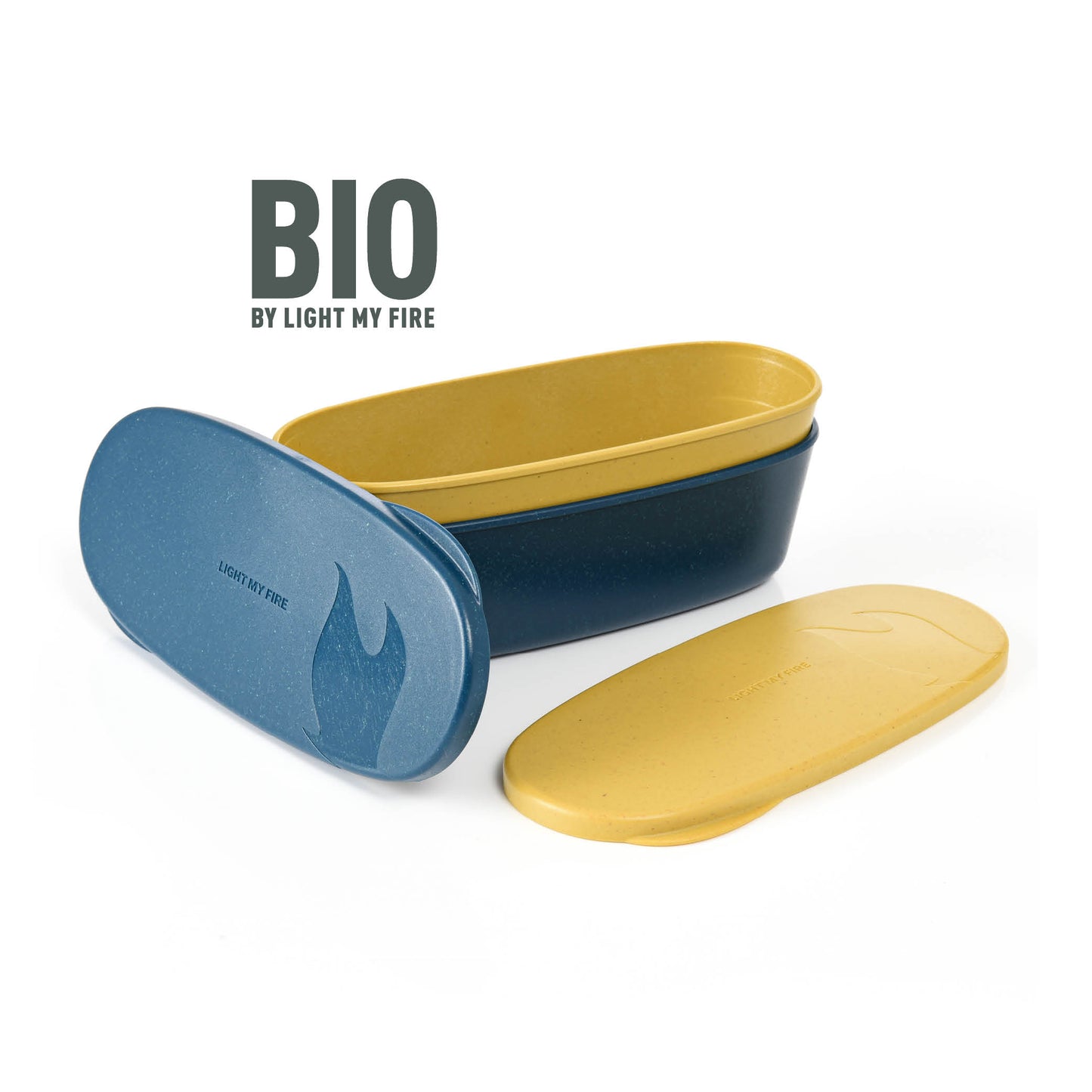 SnapBox oval BIO 2-pack
