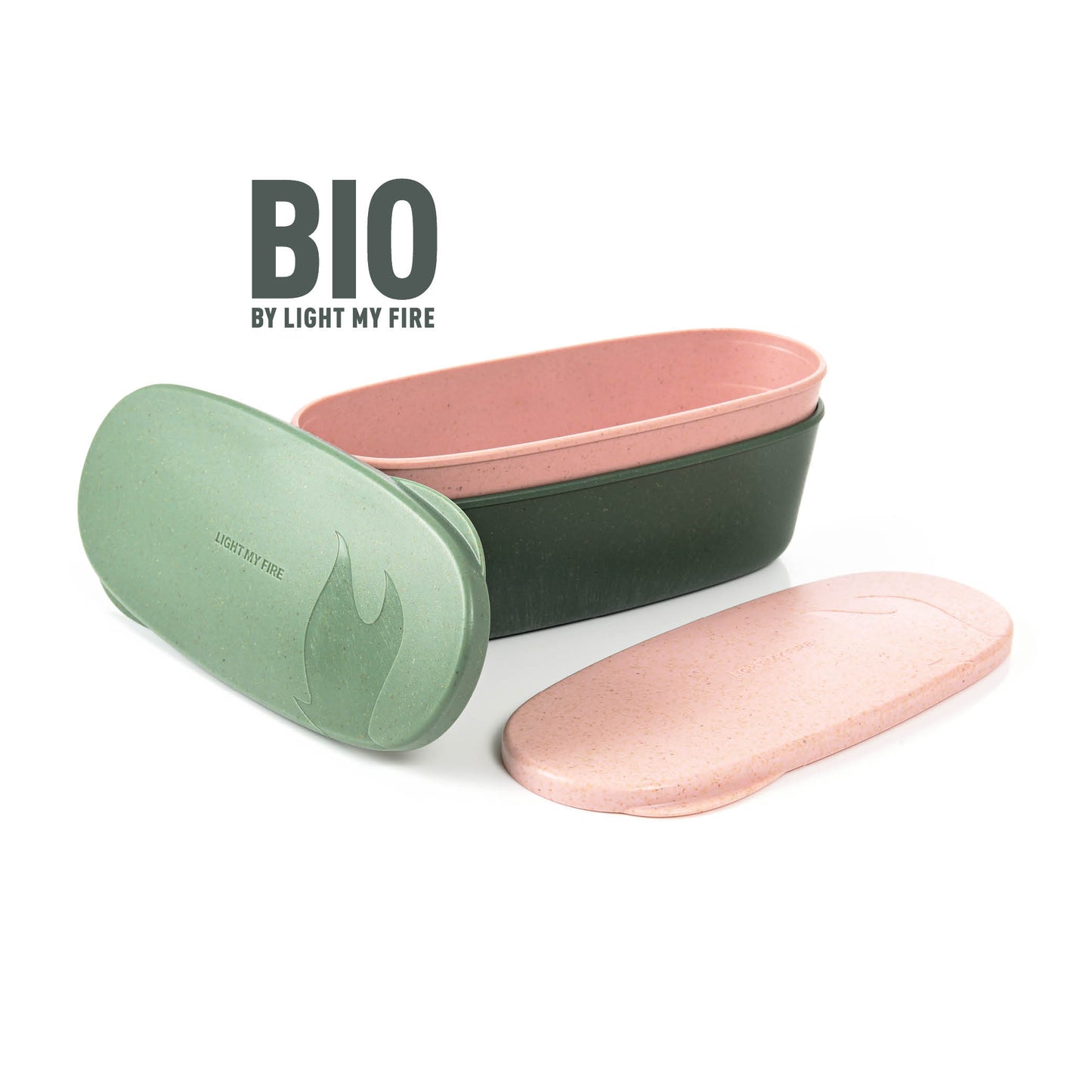 SnapBox oval BIO 2-pack