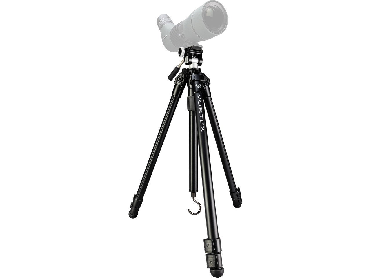 High Country™ II Aluminum Tripod + Pan Head