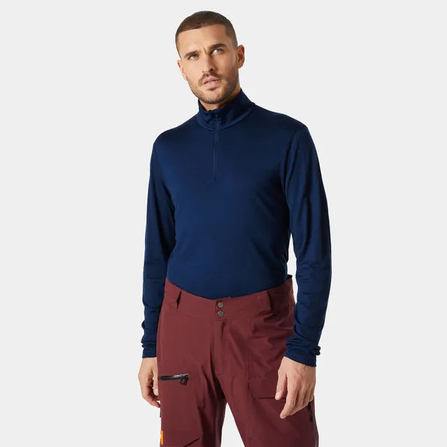 HH MERINO 1/2 ZIP