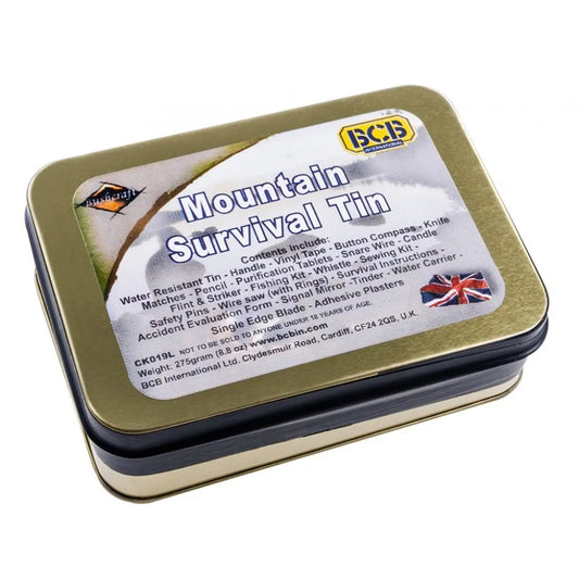 Mountain Survival Tin