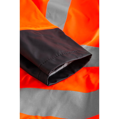 Flame Retardant Hi-Vis Rain Jacket in PU quality