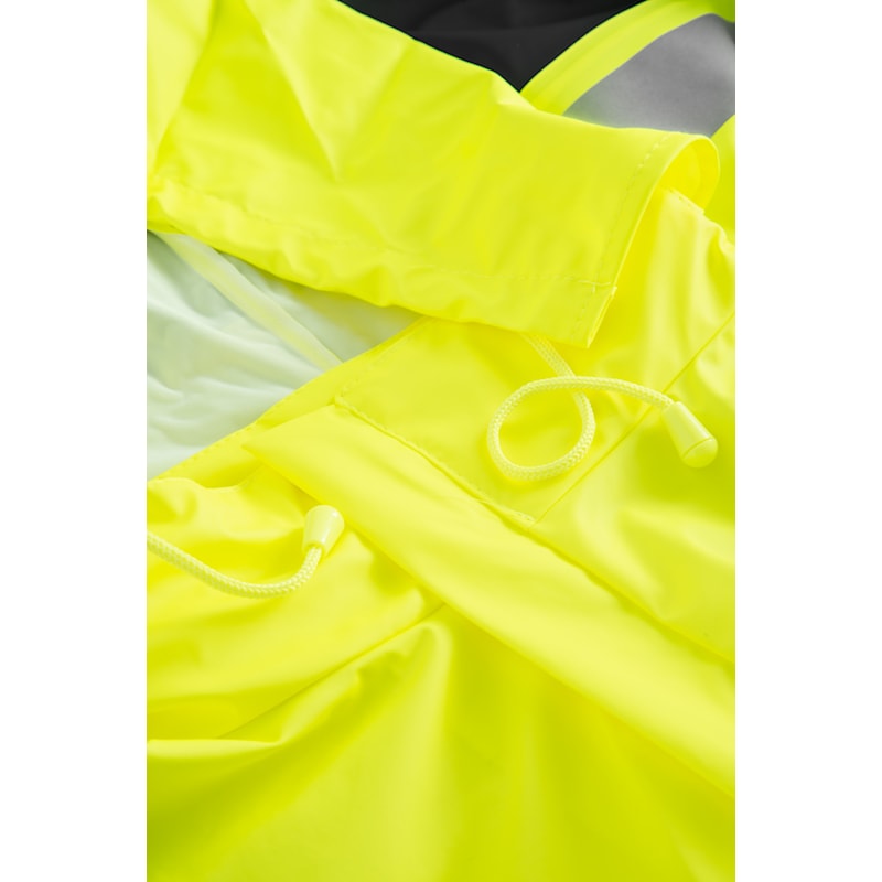 Flame Retardant Hi-Vis Rain Jacket in PU quality