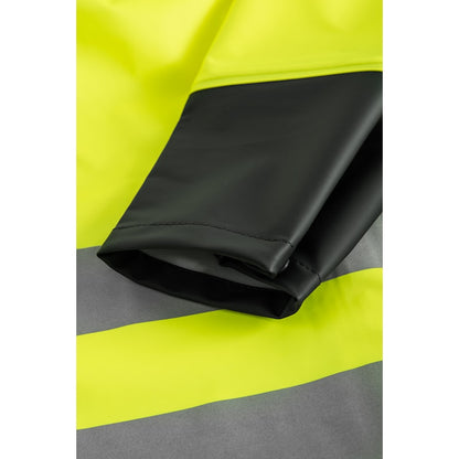 Flame Retardant Hi-Vis Rain Jacket in PU quality