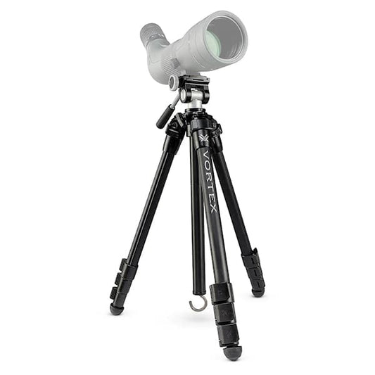 Mountain Pass™ Aluminum Tripod + Pan Head