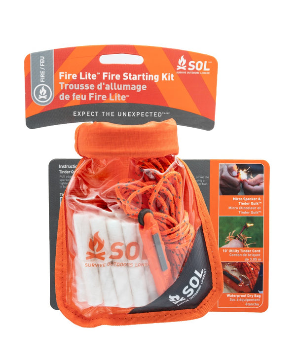 SOL® Fire Lite Kit in Dry Bag