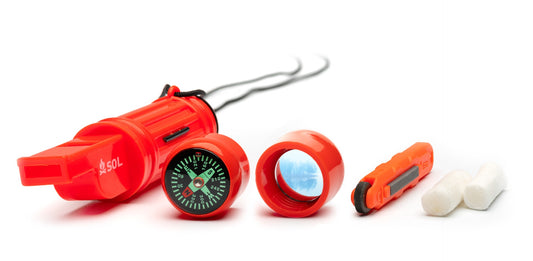 SOL® Fire Lite 8-in-1 Survival Tool