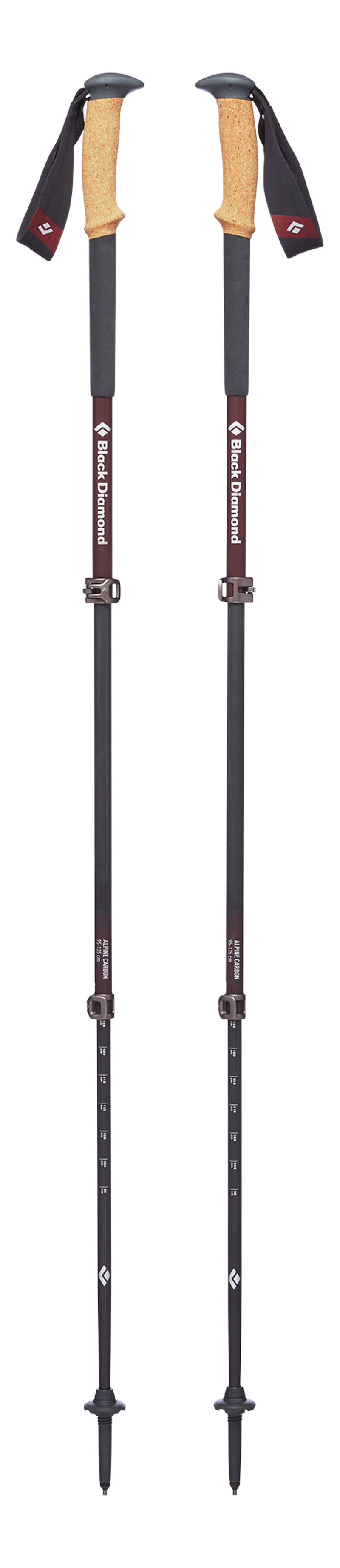 ALPINE CARBON CORK TREK POLES