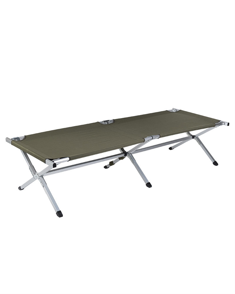 OD US STYLE ALU.FOLDING COT REINFORCED W.BAG