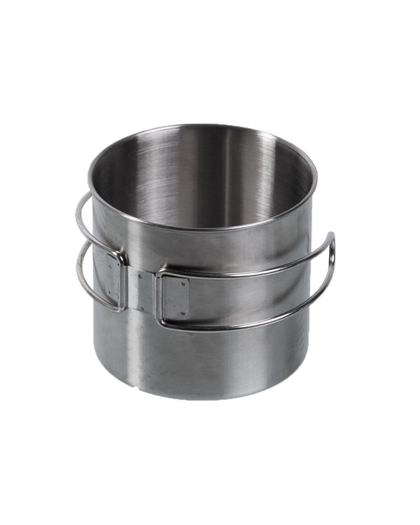 STAINLESS STEEL MUG (WIRE HANDLE)