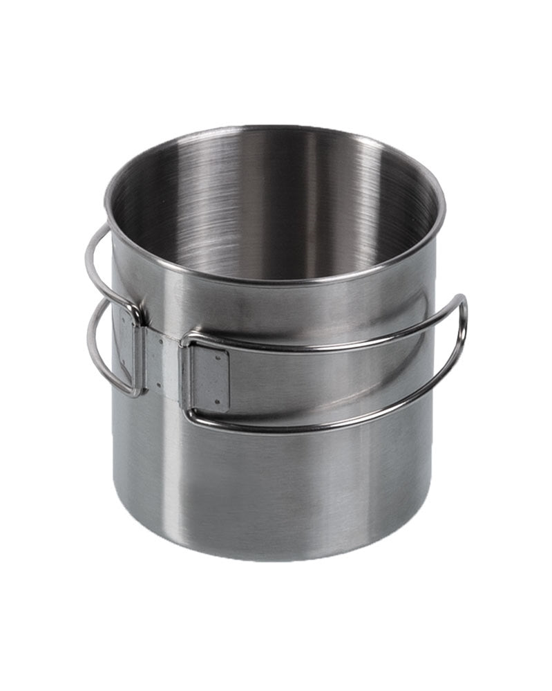 STAINLESS STEEL MUG (WIRE HANDLE)