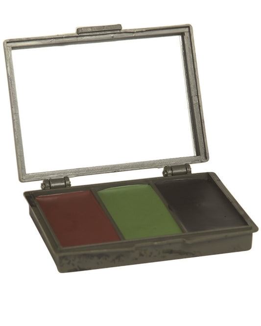 W/L CAMO 3 COLORS FACE PAINT SET W.MIR.