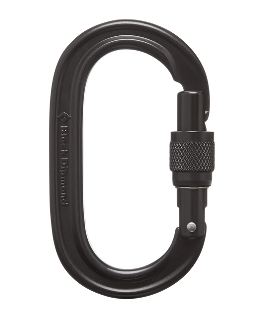 OVAL KEYLOCK SCREWGATE BINER