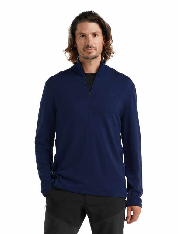 Men's Merino Original Long Sleeve Half Zip Top