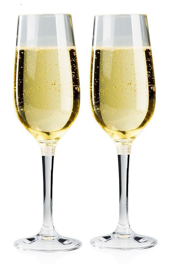 Nesting Champagne Flute Set x 2