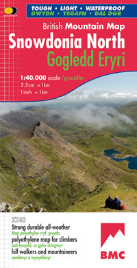 Snowdonia North (British Mountain Map)