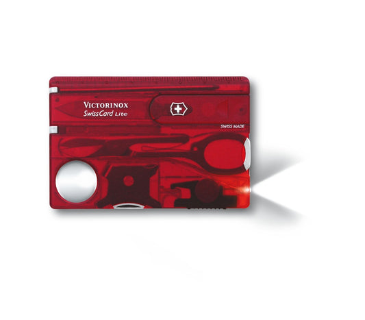 Swiss Card Lite Red Translucent