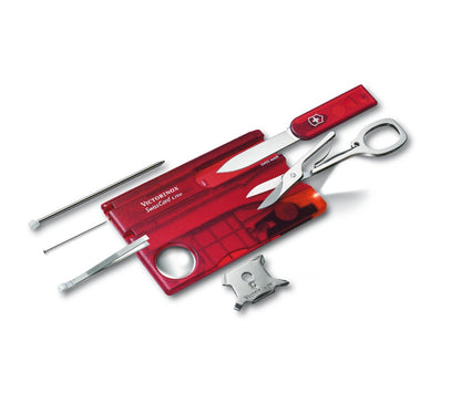 Swiss Card Lite Red Translucent