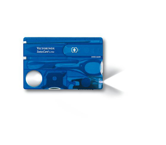 Swiss Card Lite Blue Translucent