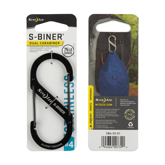 S-Biner Dual Carabiner Stainless Steel #4