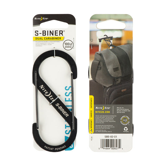 S-Biner Dual Carabiner Stainless Steel #5