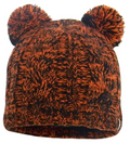 Children Beanie Cable Twin Pompom